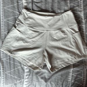 White Athletic Shorts